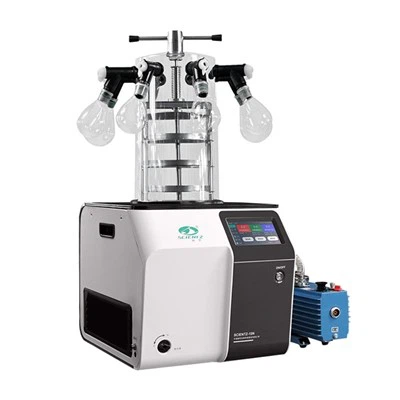 Küçük ölçekli bir dondurarak kurutma cihazında ön dondurma aşamasının amacı n...